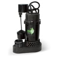 thumbnail image 1 of Eco-Flo SPP33V 1/3 HP 3600 GPH Thermoplastic & Aluminum Sump Pump & Float Switch, 1 of 2