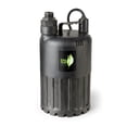 thumbnail image 1 of Eco-Flo SUP80 1/2 HP 3180 GPH Manual Submersible Thermoplastic Utility Pump, 1 of 8