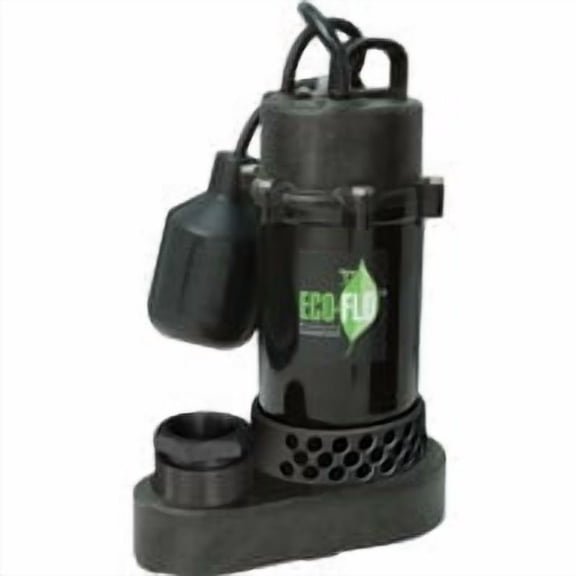 Eco-Flo Wide Angle Switch Thermoplastic Submersible Sump Pump - Pack of 10