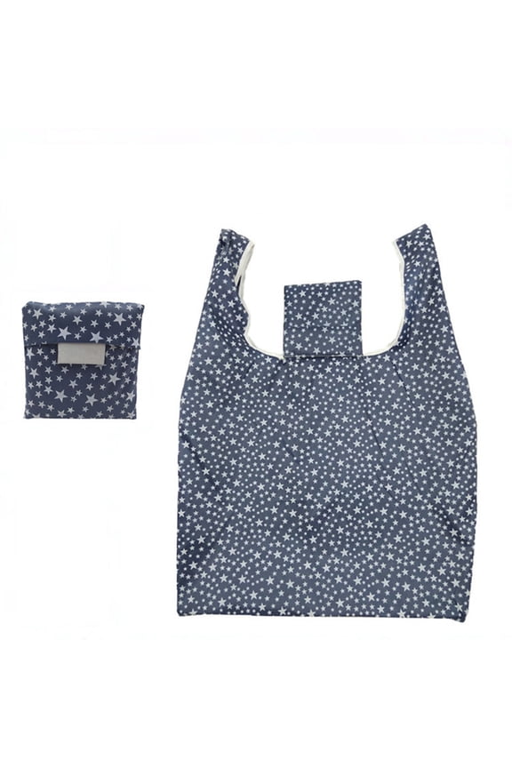 Eco Foldable Reusable Grocery Bags - Lightweight, Recycled & Reusable Shopping Bag - Waterproof Packable Tote
