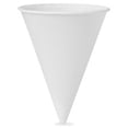 thumbnail image 1 of Eco-Foward Paper Cone Water Cups, White, 1 of 1