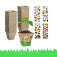 thumbnail image 1 of Eco-Friendly Biodegradable Peat Pots for Spring Planting | Fun Gardening Activities for Kids, Educational Plant Starter Kit, 1 of 5