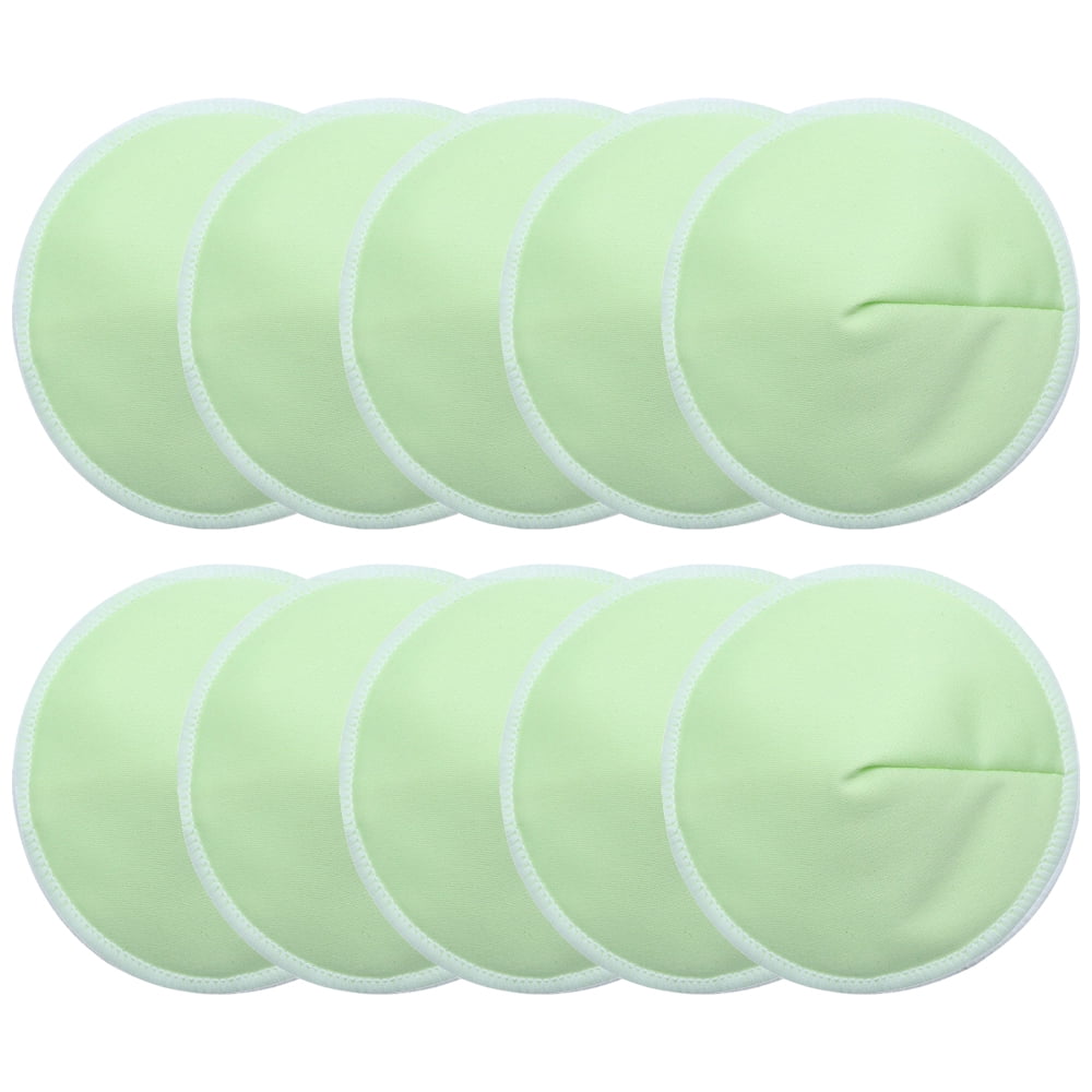Eco-Friendly Breast Pads, 10-Pack | Washable & Reusable for Nursing Mothers