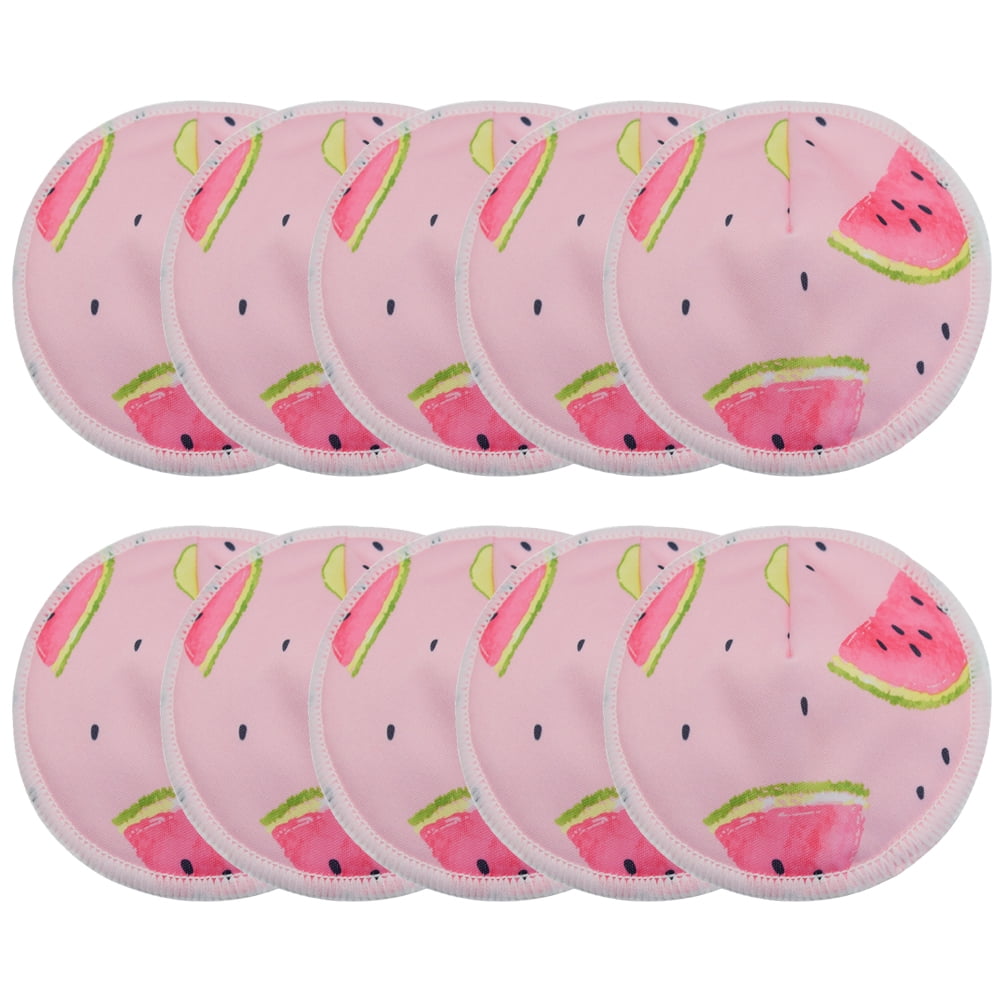 Eco-Friendly Breast Pads, 10-Pack | Washable & Reusable for Nursing Mothers