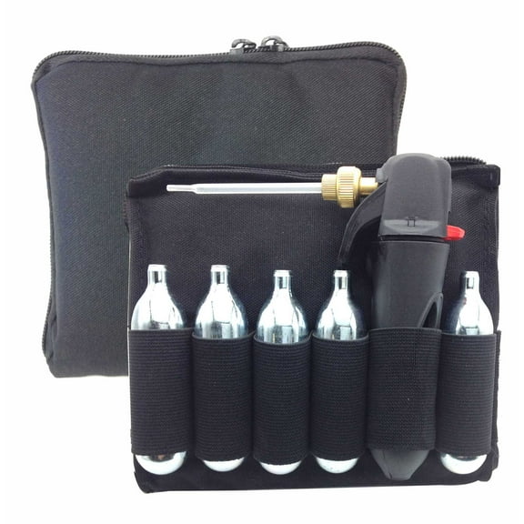 Eco-Friendly CO2 MINI Carbon Dioxide Gas Duster Kit with Nylon Travel Case