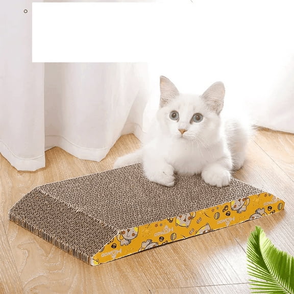 Eco-Friendly Cardboard Scratch Pad Cat Toy