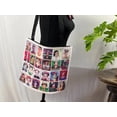 thumbnail image 1 of Eco-Friendly Chic Designer Tote Bag | Vivid Print | Lightweight | Spacious and Stylish Accessory for Everyday Use|SOL24A160, 1 of 4