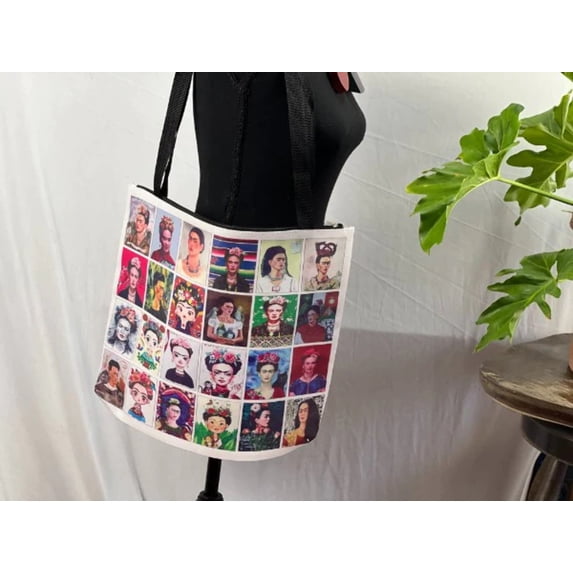 Eco-Friendly Chic Designer Tote Bag | Vivid Print | Lightweight | Spacious and Stylish Accessory for Everyday Use|SOL24A160