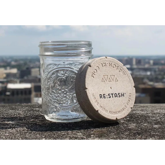 Eco Friendly Child-Resistant For Mason Jar , Mason Jar Accessory, Regular Mouth