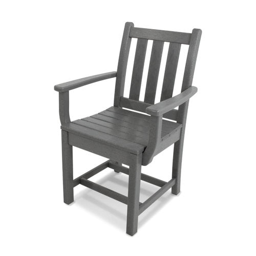 POLYWOOD Traditional Garden Patio Dining Chair (Set of 2)