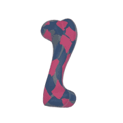 Natural Rubber Dog Bone Chew Toy   Durable & Safe, Fun & Interactive Play   Small