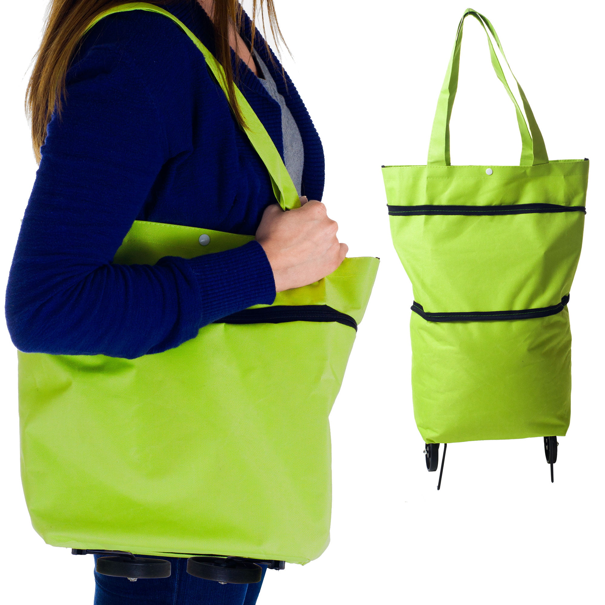 Eco-Friendly Foldable Two-Way Shopping Bag - Walmart.com