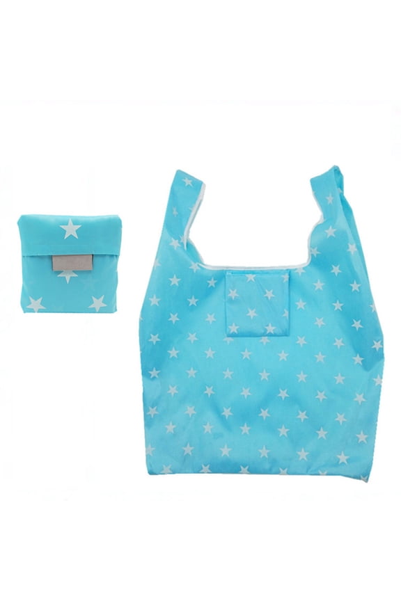 Eco Friendly Foldable Waterproof Tote Bag, Durable Oxford Cloth, Reinforced Handles, Large Capacity Square Shopping Bag for Groceries, Travel, Storage and Daily Outdoor Use, 13.9*3.1*21.6in, A