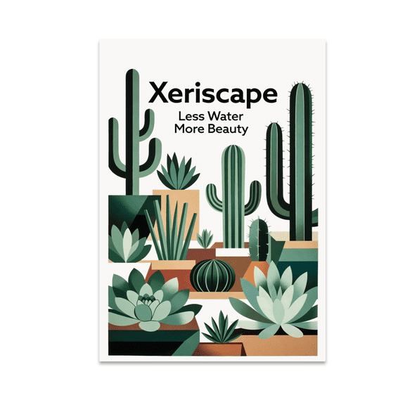 Eco-Friendly Garden Wall Art - Plant Lady - 13x19 Poster Print