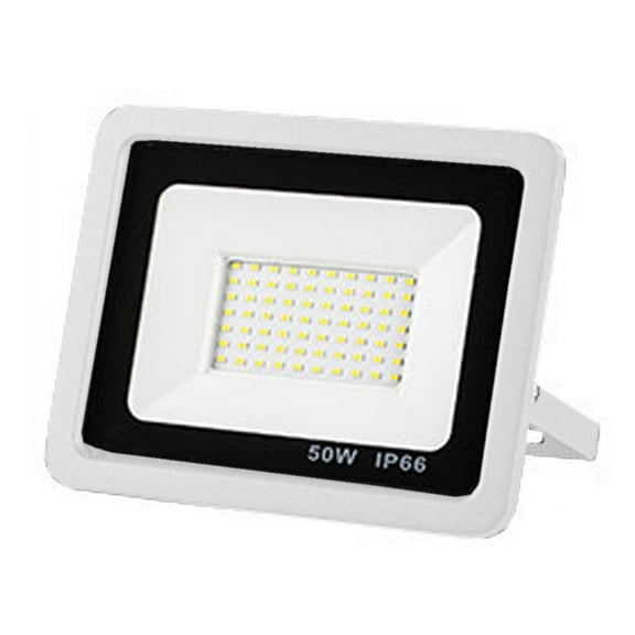Eco-Friendly LED Flood Light for Outdoor Use, 50W Work Light with Intelligent Circuit Control and 120-Degree Lighting Angle, Suitable for Gardens, Garages, and Sports Fields