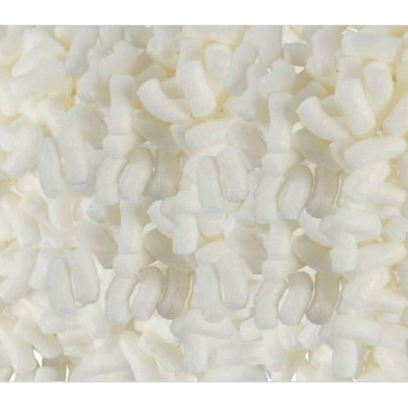 Eco Friendly Loosefill Packing Peanuts, 14 Cubic Feet Biodegradable,Static for Sensitive Devices, White