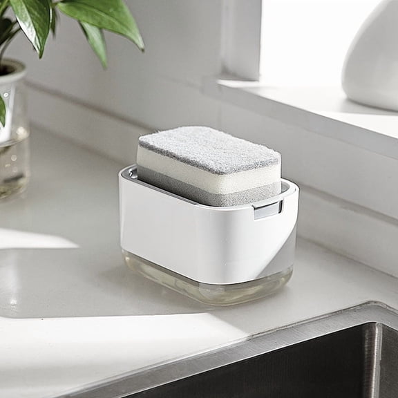 Eco-Friendly Manual Foaming Soap Dispenser - Push-Type Dishwashing Liquid Foamer for Quick and Easy Cleaning