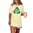 thumbnail image 1 of Eco-Friendly Message Save What's Left, Butter Comfort Colors T-Shirt, Medium, 1 of 3