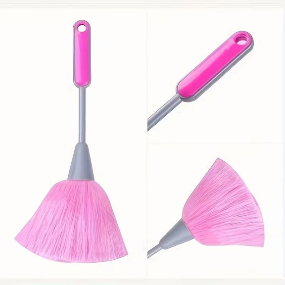 Eco-Friendly Microfiber Washable Dust Brush - Electrostatic Feather Duster for All Surfaces