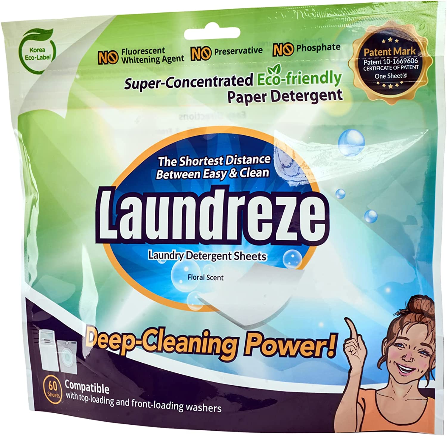 EcoFriendly Neutral Laundry Detergent Sheets Natural Ingredients And