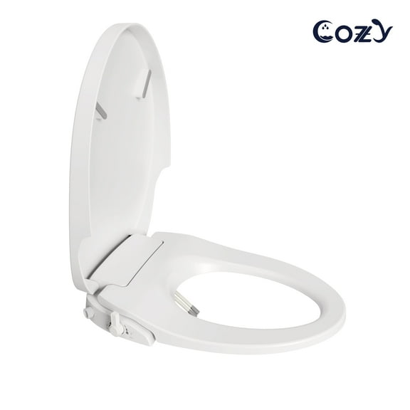 COZY Bidet Toilet Seat, Non-Electric Swash Eco Bidet Seat, Rear & Feminine Wash, Adjustable Water Pressure, LS-SBWH01
