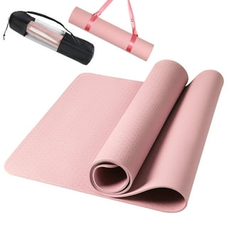 Premium Large Yoga Mat 7'x5'x9mm, Extra Thick Comfortable Barefoot Exercise  Mat, Non-Slip, Eco-Friendly Workout Mats and Home Gym Flooring Cardio Mat  for Support in Pilates 