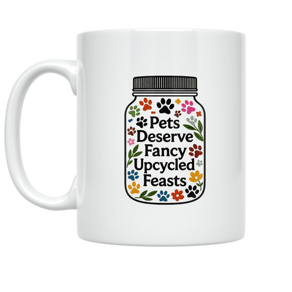 Eco-Friendly Pet Designs - Pet Lovers - 11 oz Ceramic Coffee Mug