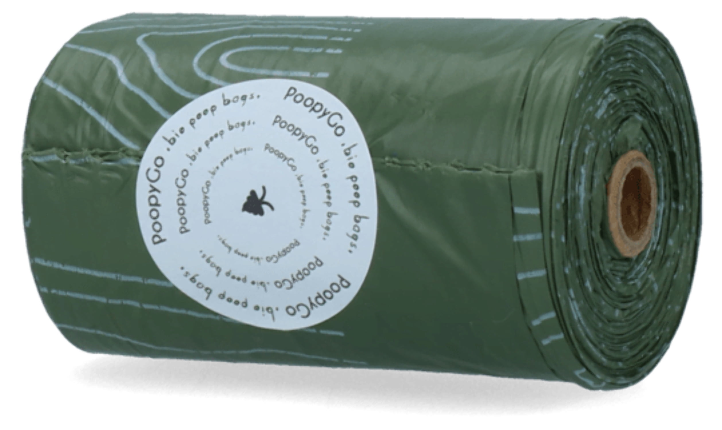 Eco-Friendly Pet Waste Bags, Single Roll, Lavender Scented