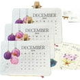 thumbnail image 1 of Eco-Friendly Plantable Love Seed Calendar 2026, Perfect Modern Greening Calendars Planner, Month Biodegradable Seed Paper Planner with Wildflower, Herb & Fruit Seeds for Garden & Decor (3pcs), 1 of 8