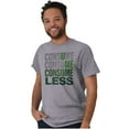 thumbnail image 1 of Eco-Friendly Reduce Reuse Recycle Men's Graphic T Shirt Tees Brisco Brands X, 1 of 4