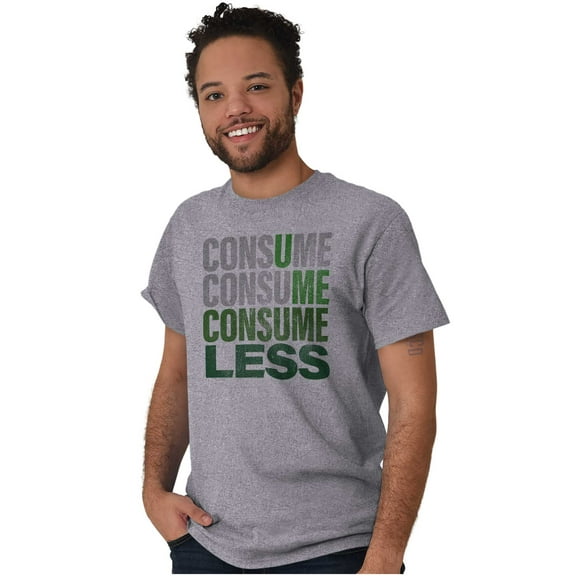 Eco-Friendly Reduce Reuse Recycle Men's Graphic T Shirt Tees Brisco Brands X
