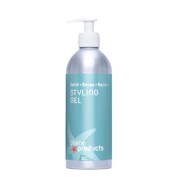 Eco Friendly Refillable Styling Gel, 10 oz (Original with pump)