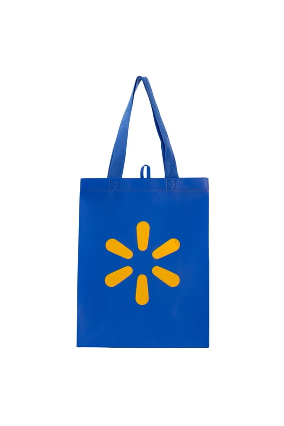 Reusable Shopping Bag, Foldable Grocery Tote Bag, Blue
