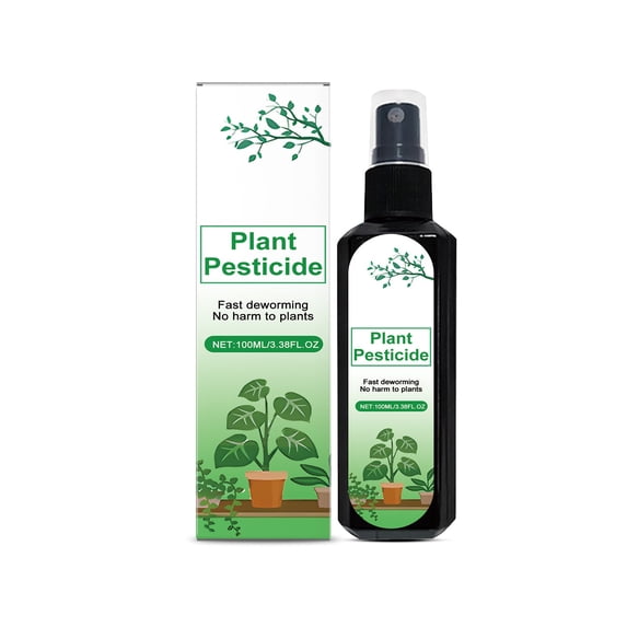 Eco-Friendly&Safe & Non-Toxic General-purpose Plant Insecticides for Household Flowers,3.38 oz Green Insecticide Safe for Plants, Special Cleaning Agent, Effective Pest Control