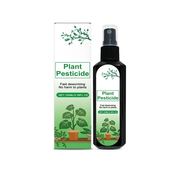Eco-Friendly&Safe & Non-Toxic General-purpose Plant Insecticides for Household Flowers,3.38 oz Green Insecticide Safe for Plants, Special Cleaning Agent, Effective Pest Control