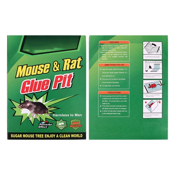 Eco-Friendly&Safe & Non-Toxic Strong Household Sticky Mouse Board, Rat Killing, Rat Catching And Rat Sticky Mouse Sticker XL