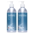 thumbnail image 1 of Plaine Products Plastic-Free  Shampoo and Conditioner - Rosemary, Mint, Vanilla - Sulfate Free, 16 oz (Refillable Bottles with Pumps), 1 of 8