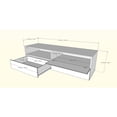 thumbnail image 1 of Eco-Friendly TV Stand with Two Drawers, 1 of 8