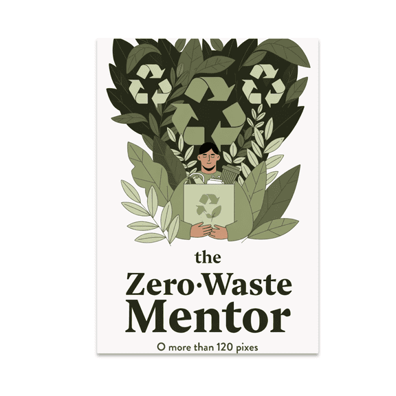 Eco-Friendly Wall Decor - Zero-Waste Mentor - 13x19 Poster Print