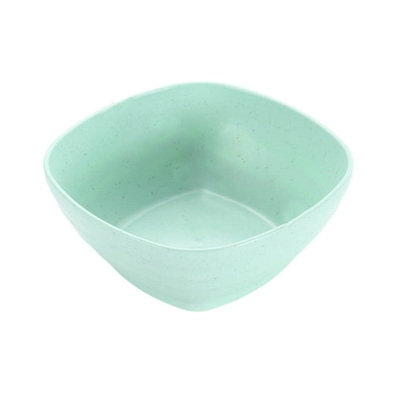 Eco-Friendly Wheat Straw Square Bowls - Durable and Sustainable Dishware for Rice, Pasta and Snacks, Microwave Safe