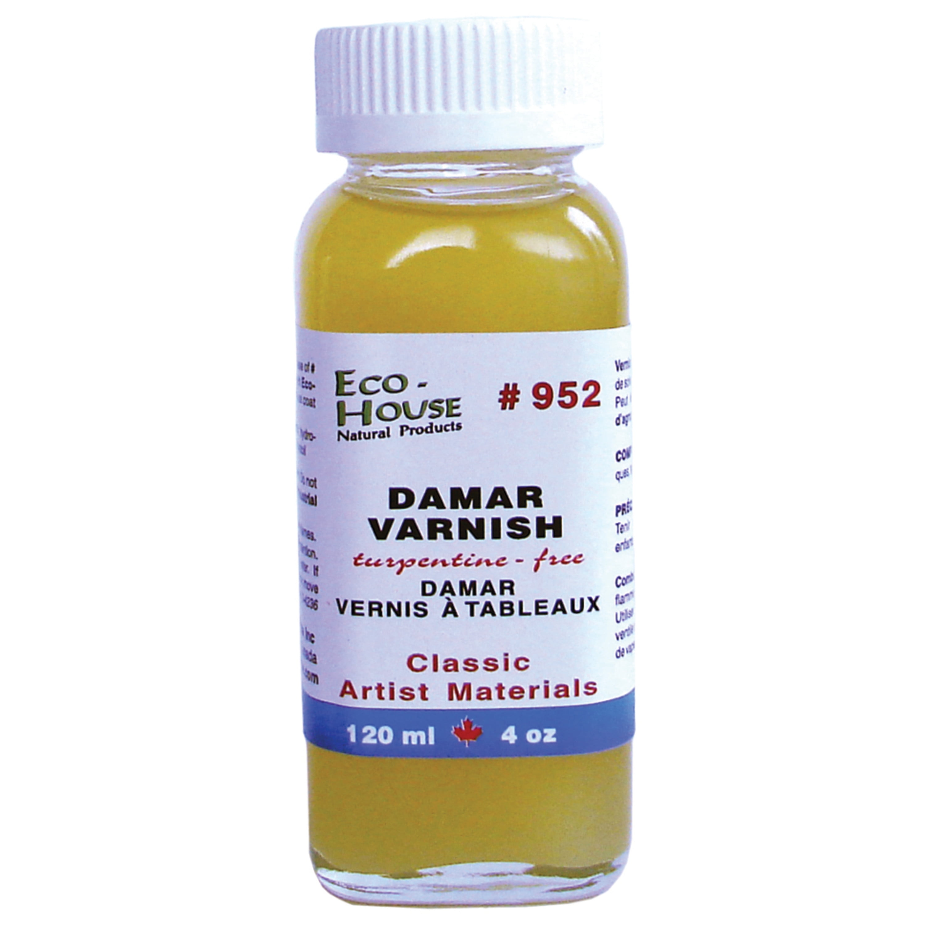 EcoHouse Damar Varnish, 4 oz.