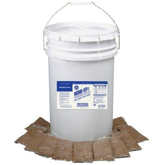 Eco Labs 10PBD8X50 8 oz Microbe-Lift Professional Blend Dry with P.V.A. Packets - 50 Piece