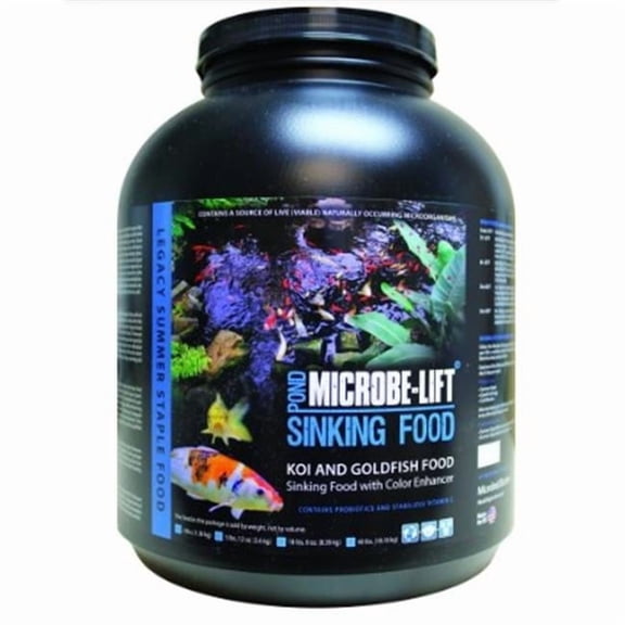 Eco Labs 8 oz Microbe-Lift Sinking Pellets - 18 lbs
