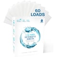 thumbnail image 1 of Eco Laundry Detergent Sheets - 30 Sheet (60 Loads) Natural Zero Plastic Laundry Sheets with Powerful Cleaning Power - Travel Essentials, Quick-Dissolving & Mess-Free (Fresh Linen), 1 of 5