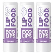 Eco Lips Lip Food Moisturizing Lip Balm, Vanilla Lavender