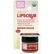 Eco Lips Organic Exfoliating Brown Sugar Lip Scrub 0.25