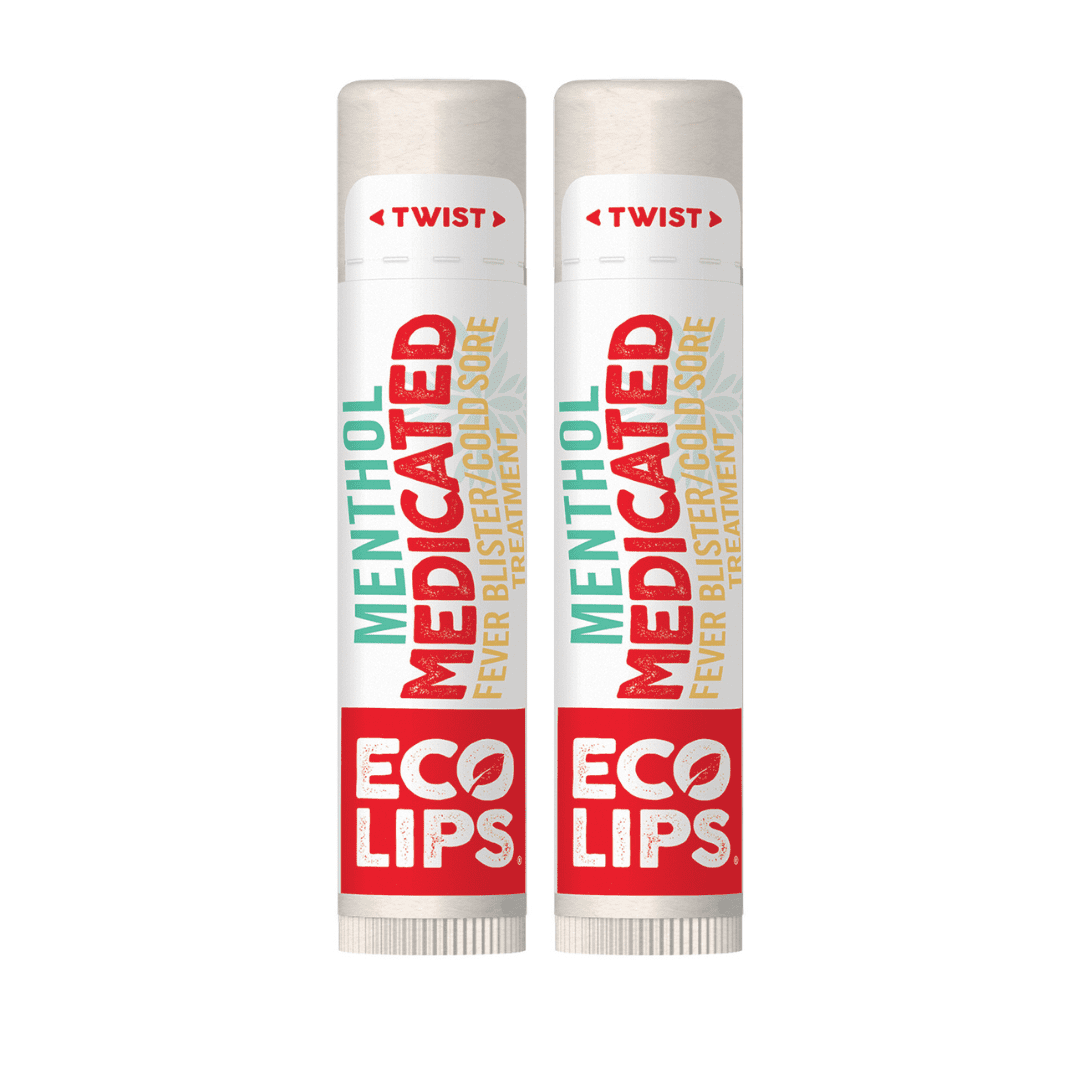 Eco Lips Organic Medicated Lip Balm for Cold Sores & Fever Blisters 2