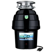 Eco Logic 3/4 HP Garbage Disposal with Attached Power Cord 10-US-EL-9-3B
