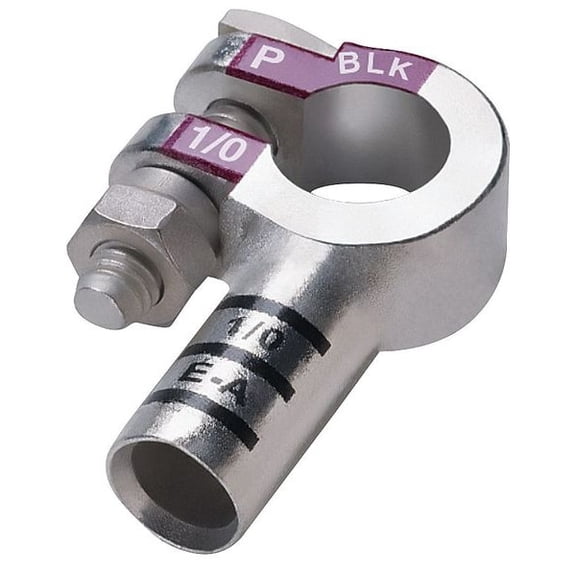 Eco-Max Battery Terminal,Left Elbow,Crimp,PK5 058443-1
