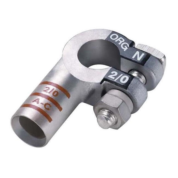 Eco-Max Battery Terminal,Right Elbow,4/0 ga,PK5 058436-1